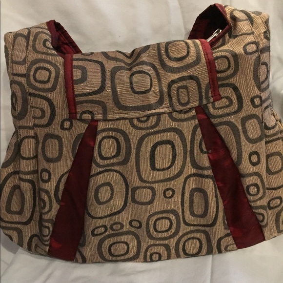 Fabric handbag - Picture 2 of 3